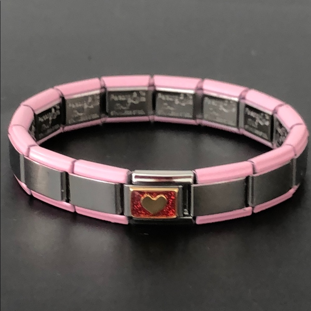 ITALIAN STAINLESS STEEL LINK CHARMS